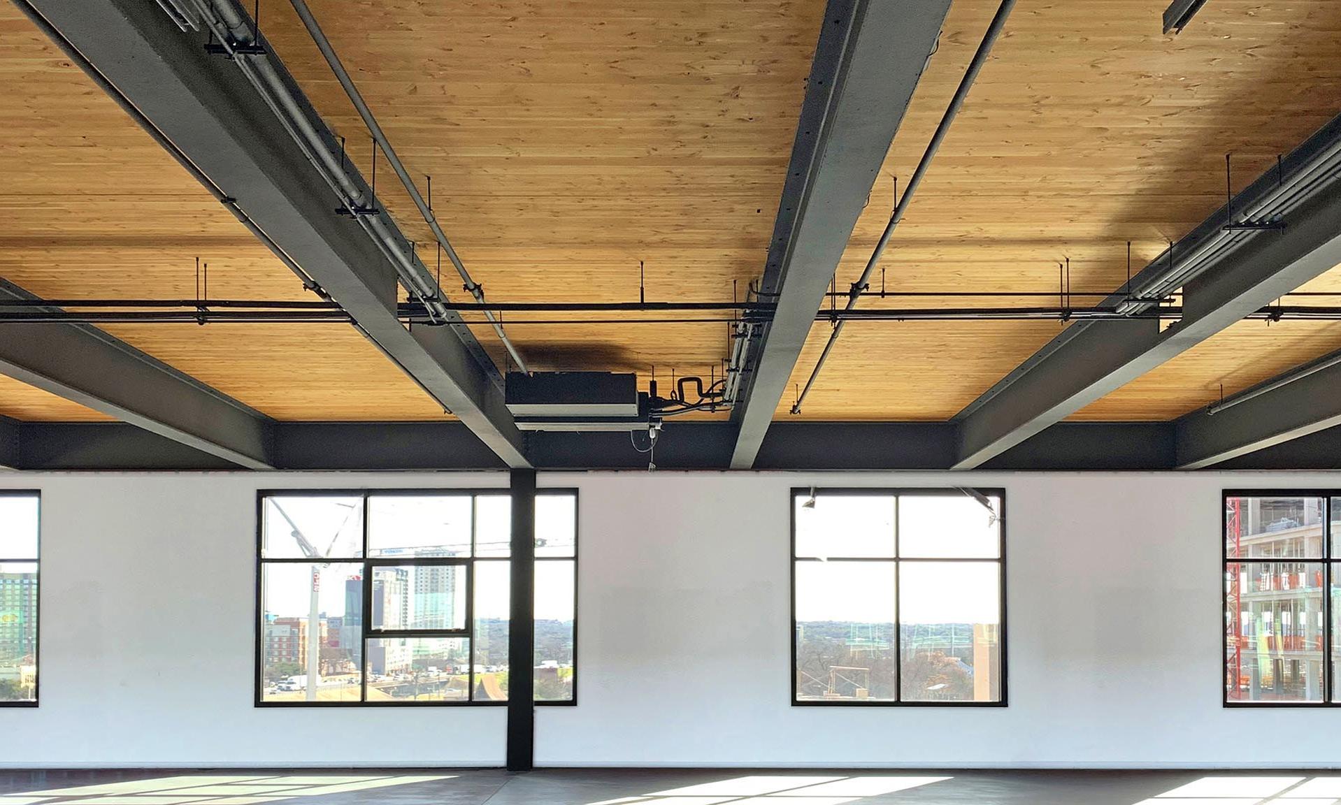 901 East Sixth interior ceiling